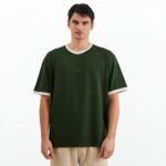 Remera de hombre Over Combinada