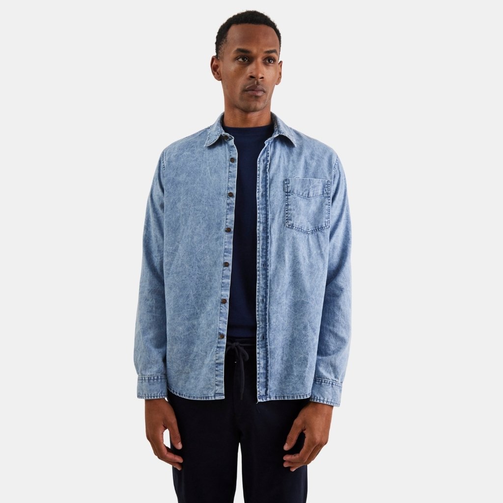 FOTOS WEB - 2026-02-06T090245.973 Camisa de hombre Denim Blue Jim - Image 1