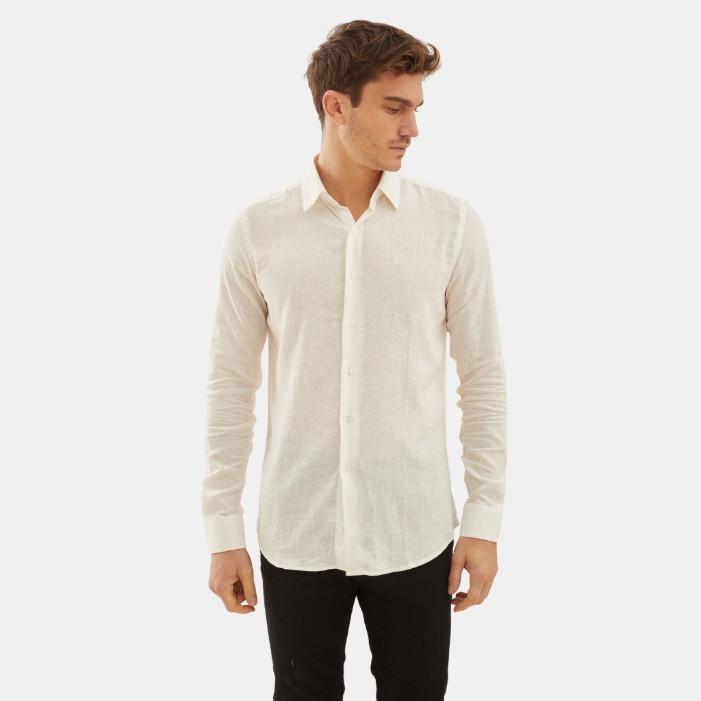FOTOS WEB - 2026-02-07T123918.071 Camisa de Hombre Lino Maceio - Image 1